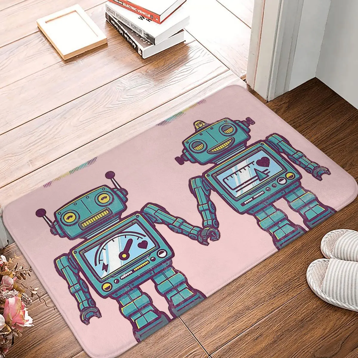 

Pride Allyship LGBT Love Rainbow Bathroom Non-Slip Carpet Future Is Rainbow Bedroom Mat Welcome Doormat Home Decor Rug
