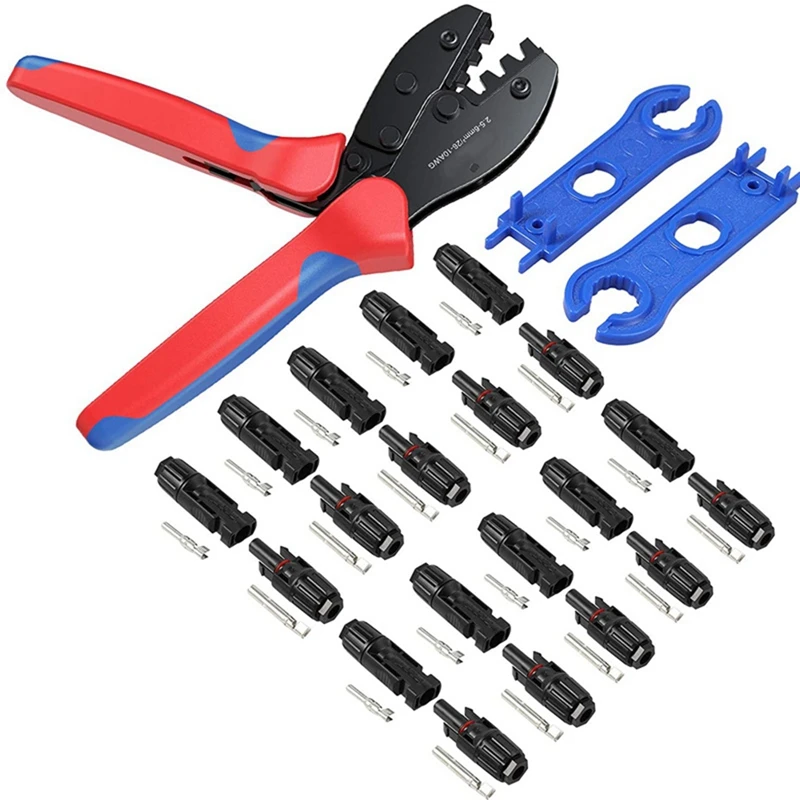 

Photovoltaic Crimping Pliers Solar Connector Terminals Crimping Pliers Combination Package