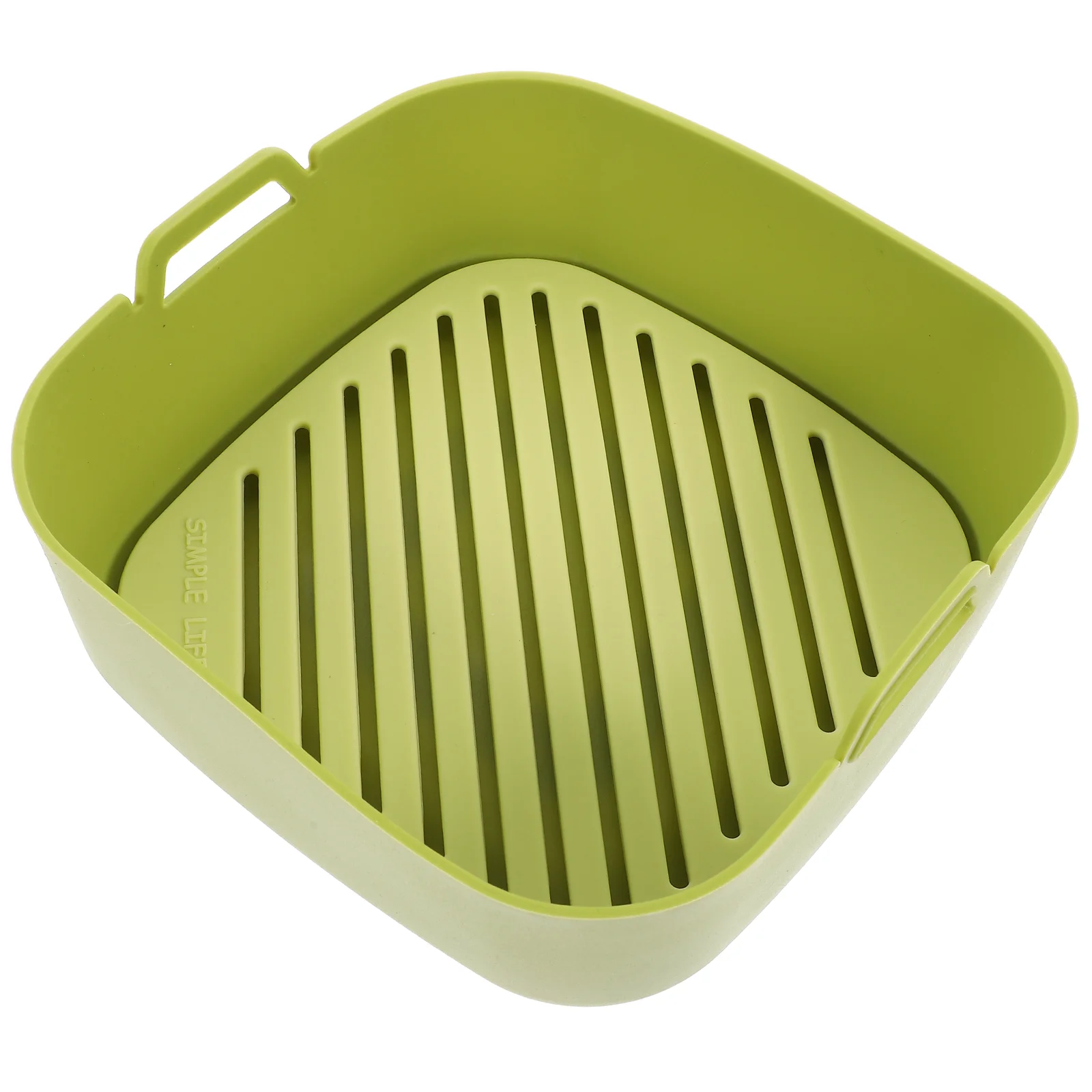 

Air Fryer Pot Air Fryer Oven Pan Square Air Fryer Basket Oven Crisper Basket Home Fryer Air Fryer Pad Multifunction Reusable
