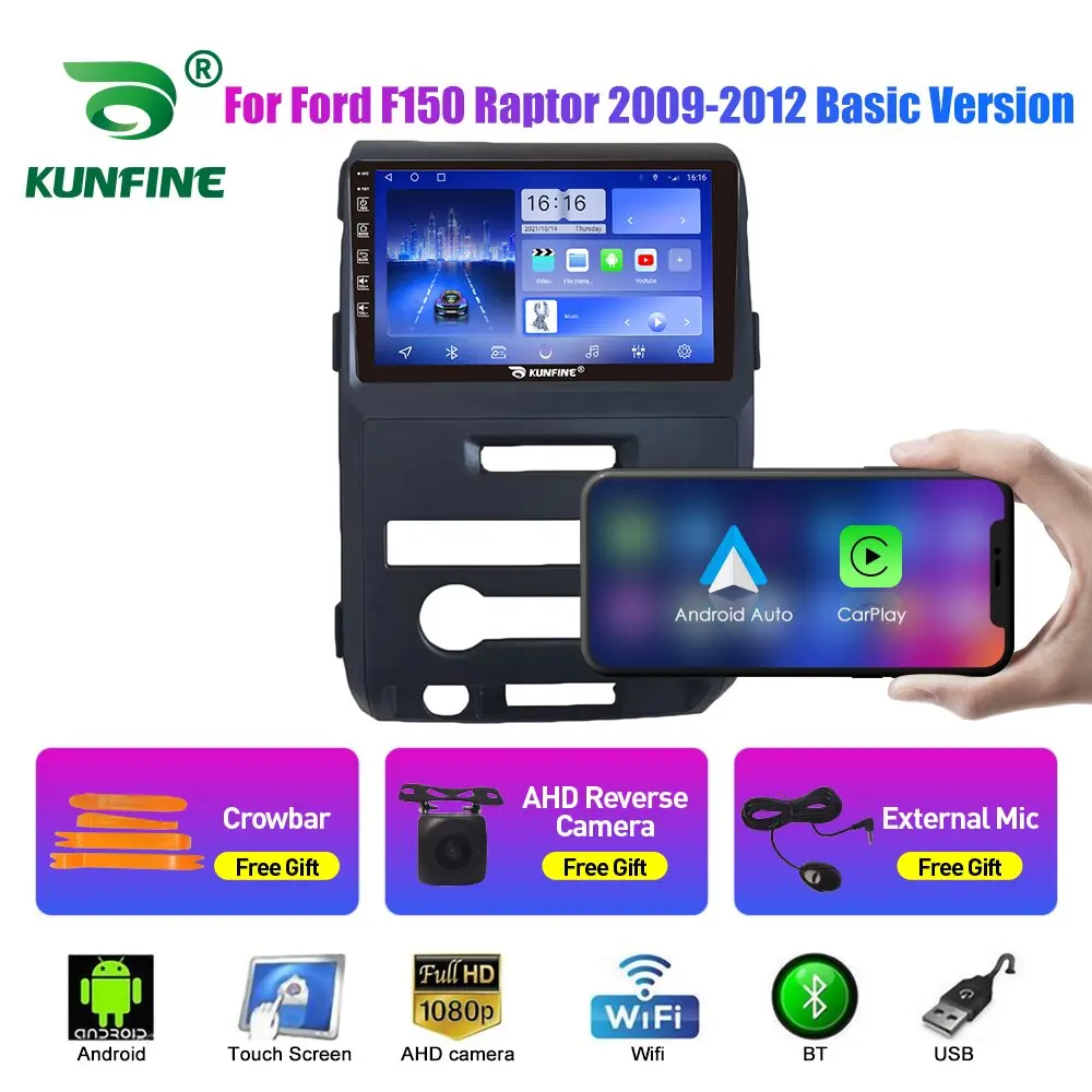 10 33-дюймовый автомобильный радиоприемник для Ford F150 Raptor 09-12 2Din Android восьмиядерный