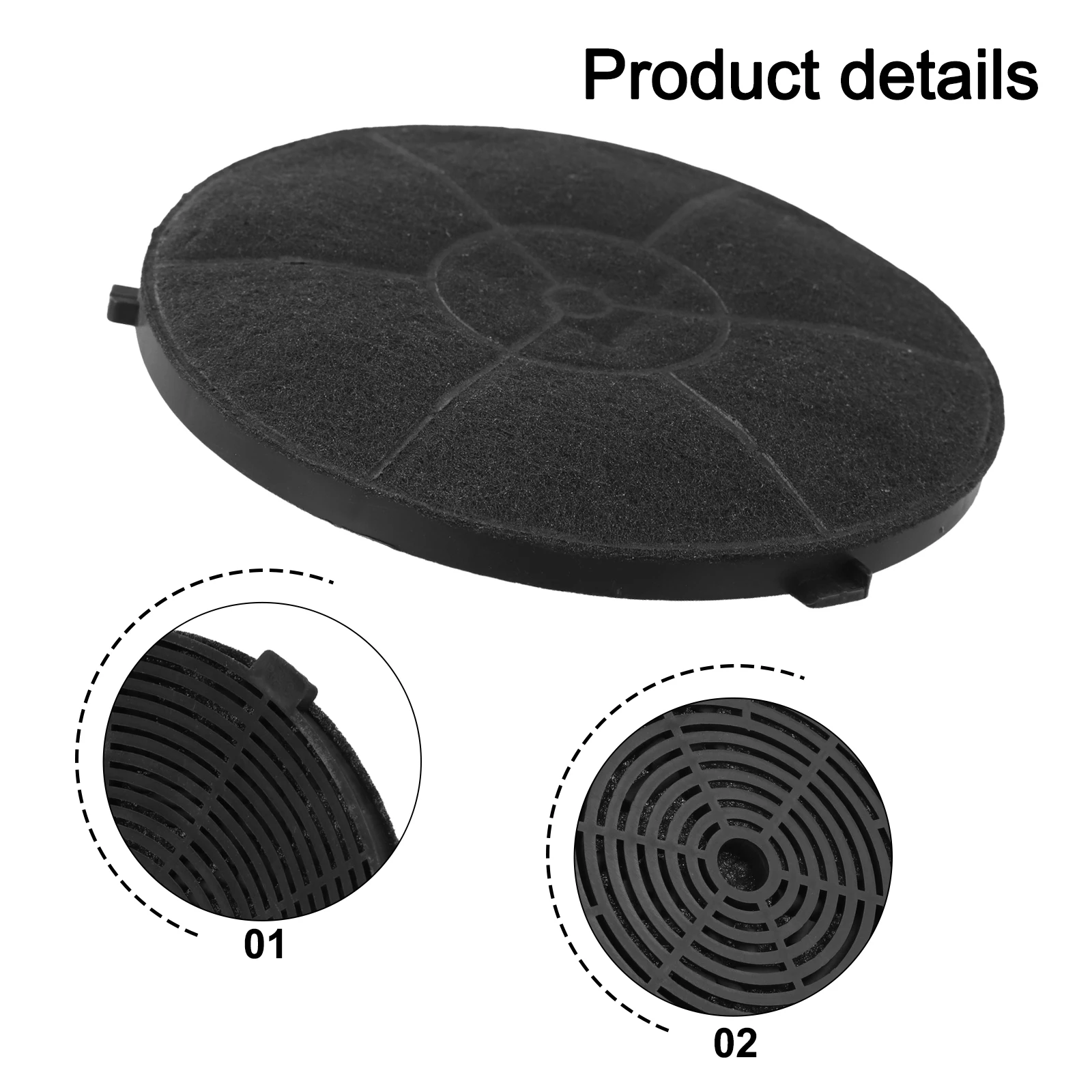 

Угольный фильтр для вытяжки 175*175*10 мм