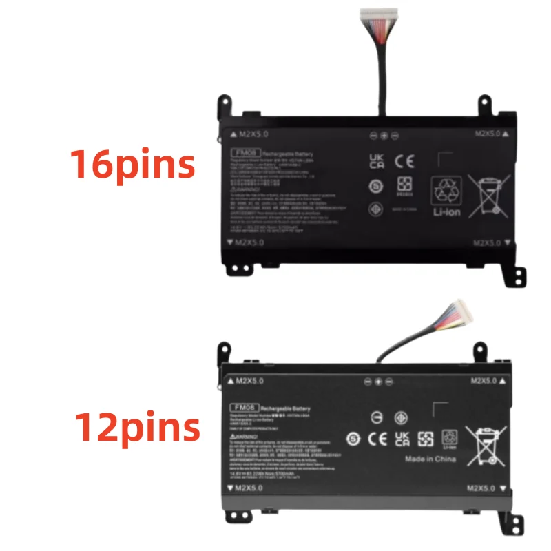 Новый аккумулятор для ноутбука FM08 HP OMEN 17-AN013TX 17-AN014TX 17-an010ng HSTNN-LB8B TPN-Q195 8922753 -421 922976 -855