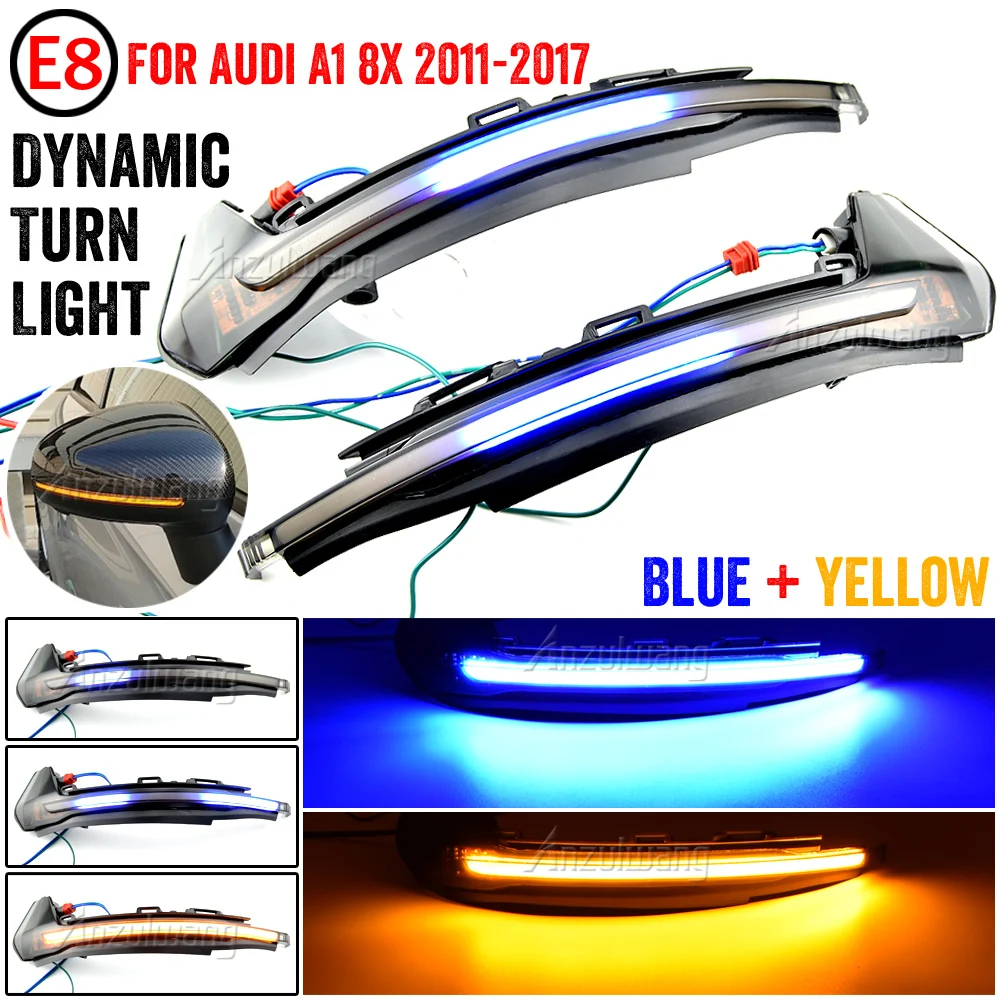 

Dynamic Blinker for Audi A1 8X LED Turn Signal 2011 2012 2013 2014 2015 2016 2017 Light Mirror Indicator repeater
