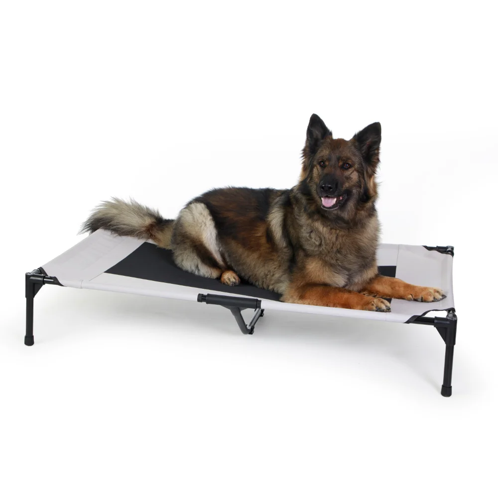 

Original Pet Cot Elevated Dog Bed Taupe/Black X-Large 32 X 50 X 9 Inches