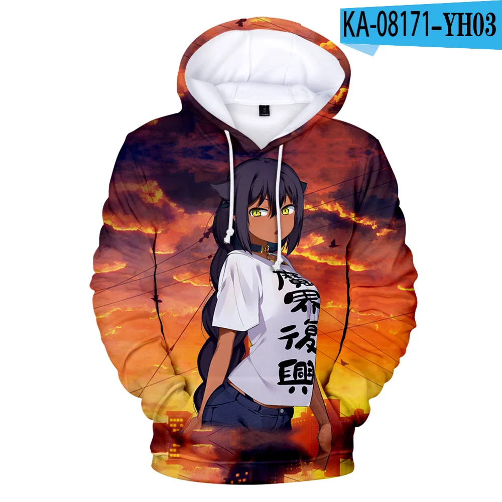 

Kawaii Jahy-sama Wa Kujikenai 3D Print Hoodie Men/Women Anime Clothes Autumn Winter Boy Girl Kids Sweatshirt