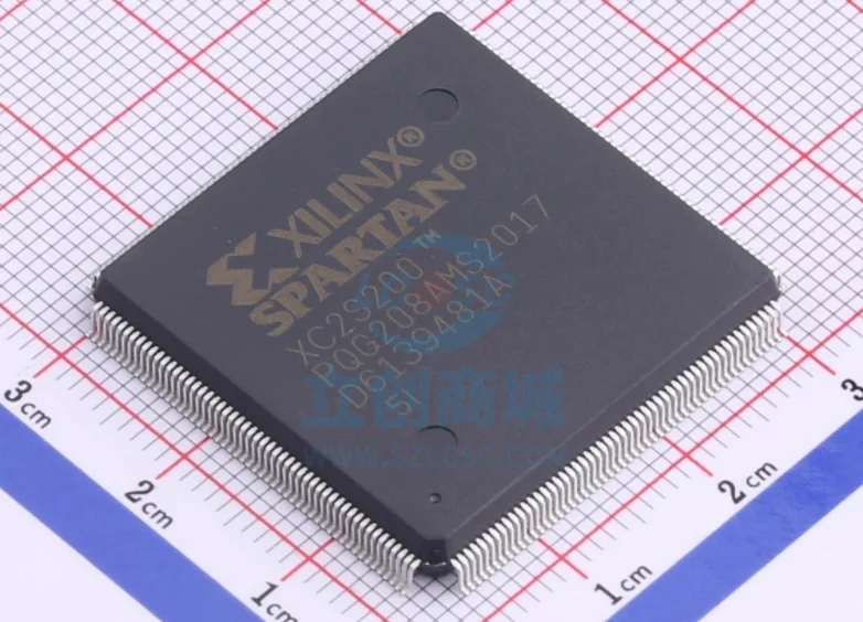 

100% New Original 1 PCS/LOTE XC2S200-5PQG208I XC2S200-5PQG208 XC2S200 PQFP-208