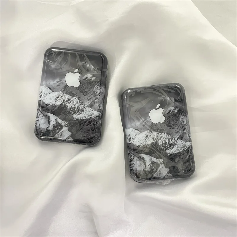 

Iceberg for Apple MagSafe external battery box Wireless magnetic battery cover Full bag shock proof phone case