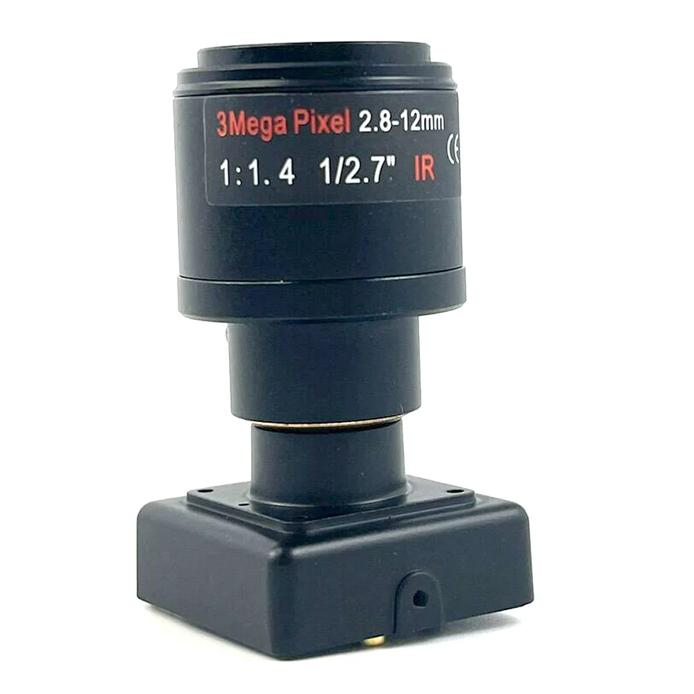 Mini SDI Camera With 2.8-12mm Manual Zoom Varifocal Lens 2 MP 1080P 60FPS HD Digital CCTV Security Surveillance Sensor OSD Menu