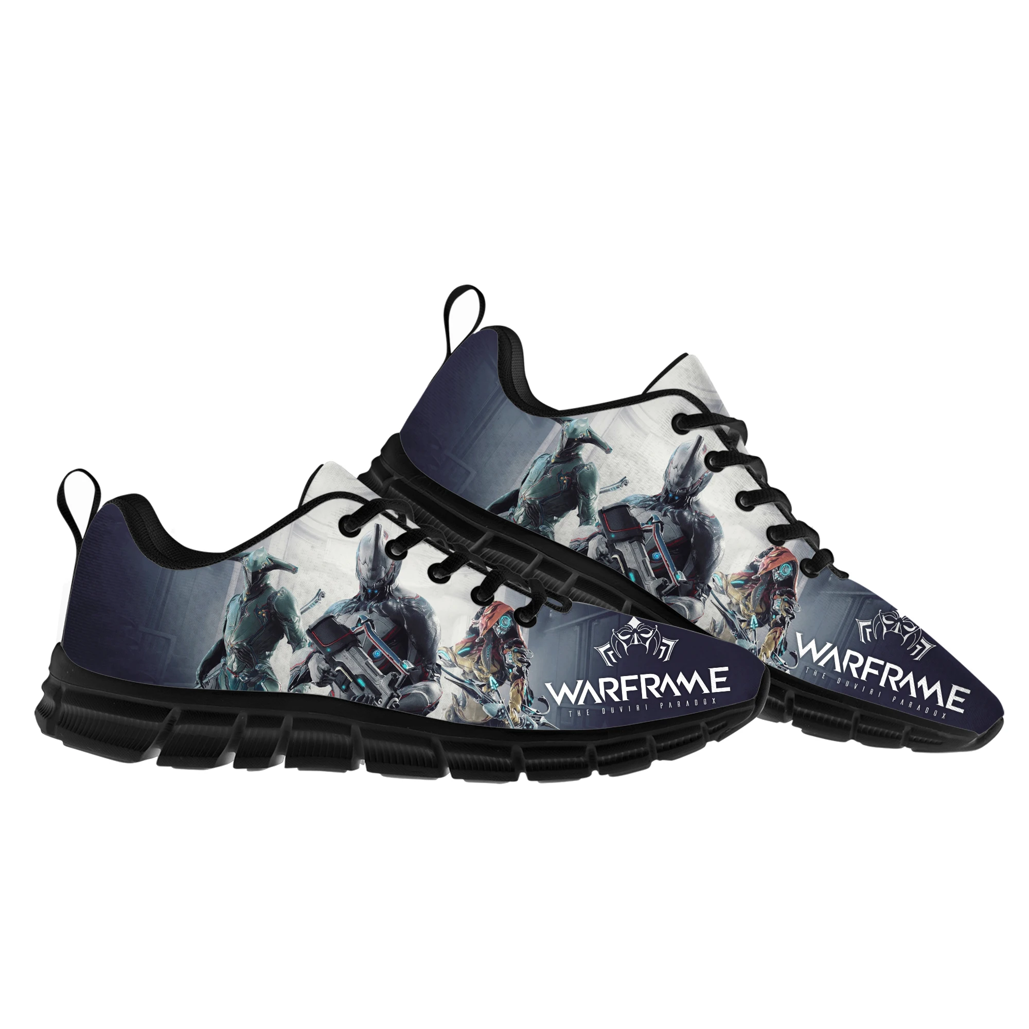 

Anime Cartoon Game Warframe Sports Shoes Mens Womens Teenager Kids Children Sneakers High Quality Sneaker Custom Built Shoes