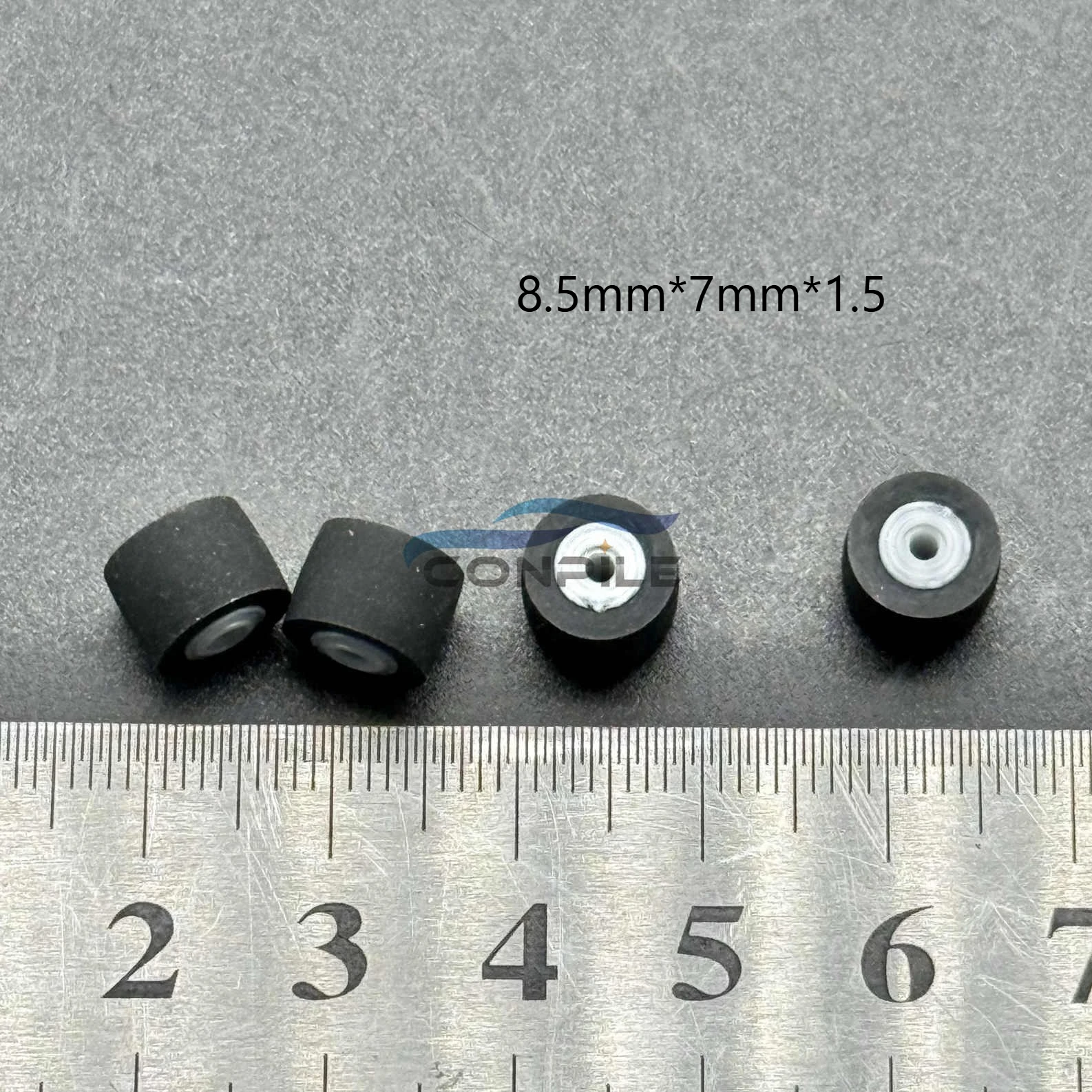 

4 шт. 8,5x7x1,5 мм резиновый ролик для кассетного магнитофона стереоплеер