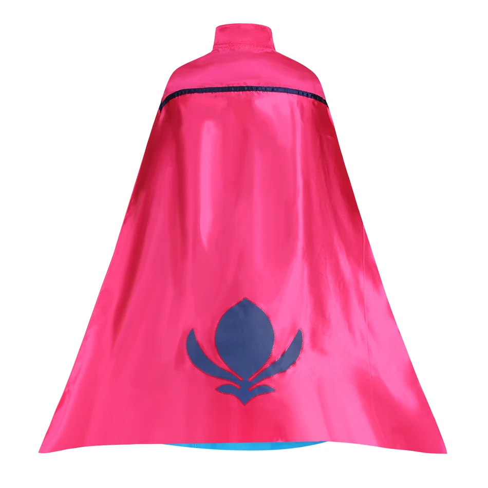 Платье Эльзы для девочек Детский костюм косплея на Хэллоуин детские платья