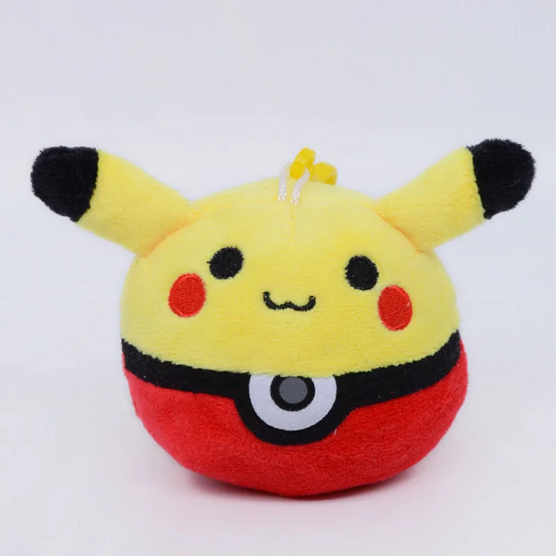 Оптовая продажа 24 шт./лот 4 дюйма карманные животные Пикачу Сквиртл Бульбазавр