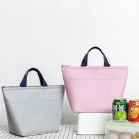 new portable lunch bag thermal insulated lunch box tote cooler handbag bento storage pouch dinner container school food tote