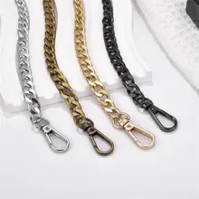 1/2pcs 40/120cm Bag Strap Aluminum Bag Chain Replacement Metal Chain Handles For Shoulder Handbag Belt Bag Accessories