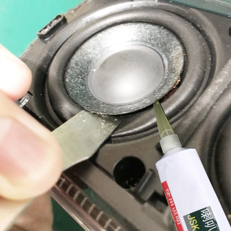 80ml Super Electronic Repair Glue Adhesive for Speaker Dust Paper Cone Bonding Edge Professional |