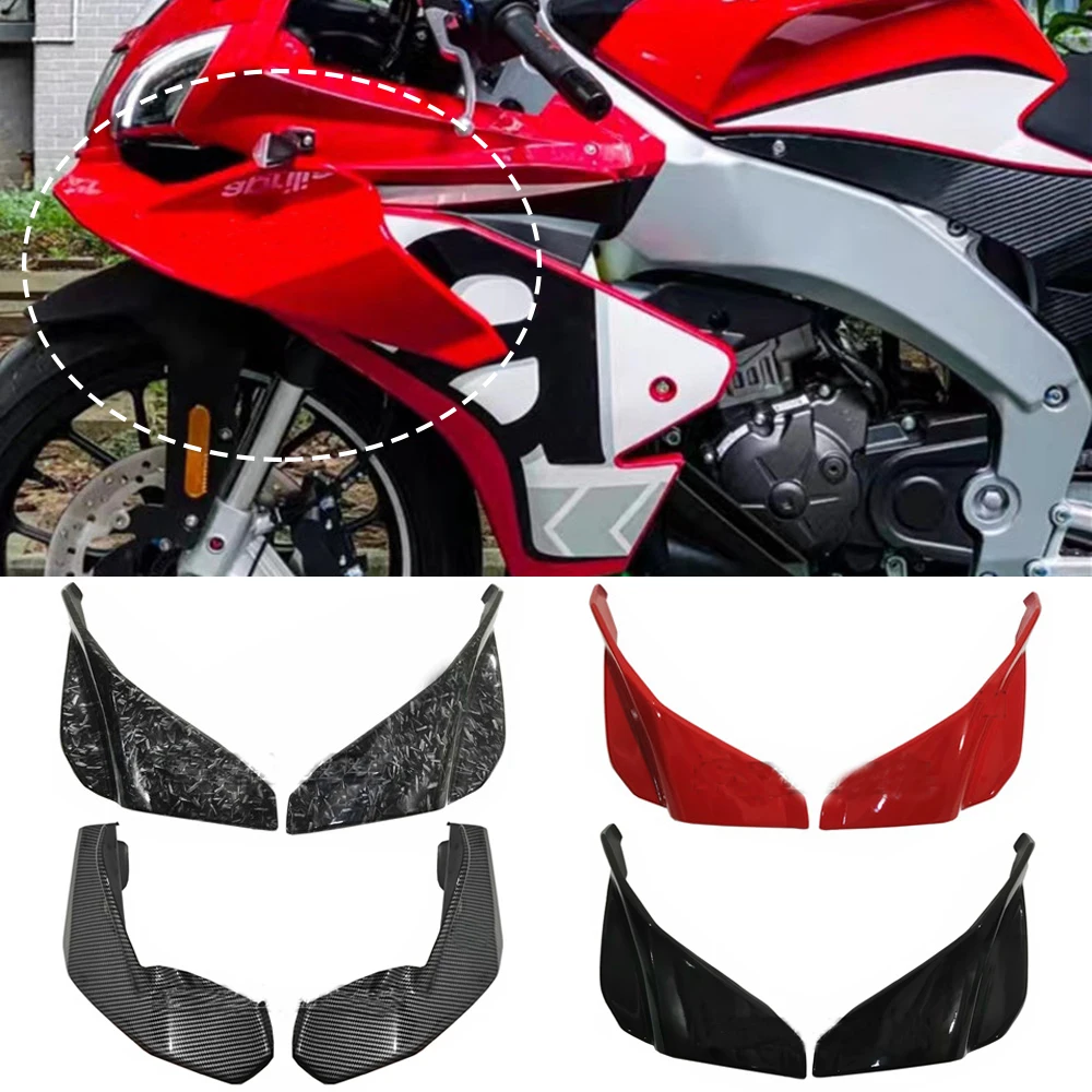 

For Aprilia GPR250R Winglet Aerodynamic Spoiler Wing Faring Motorcycle Front Fender Beak Cover Extender GPR 250R 2020 2021 2022