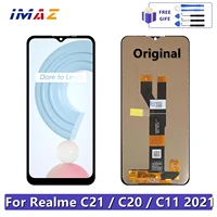 original 6 5 for realme c21 c20 rmx3201 rmx3063 lcd display touch screen digitizer assembly for realme c11 2021 rmx3061
