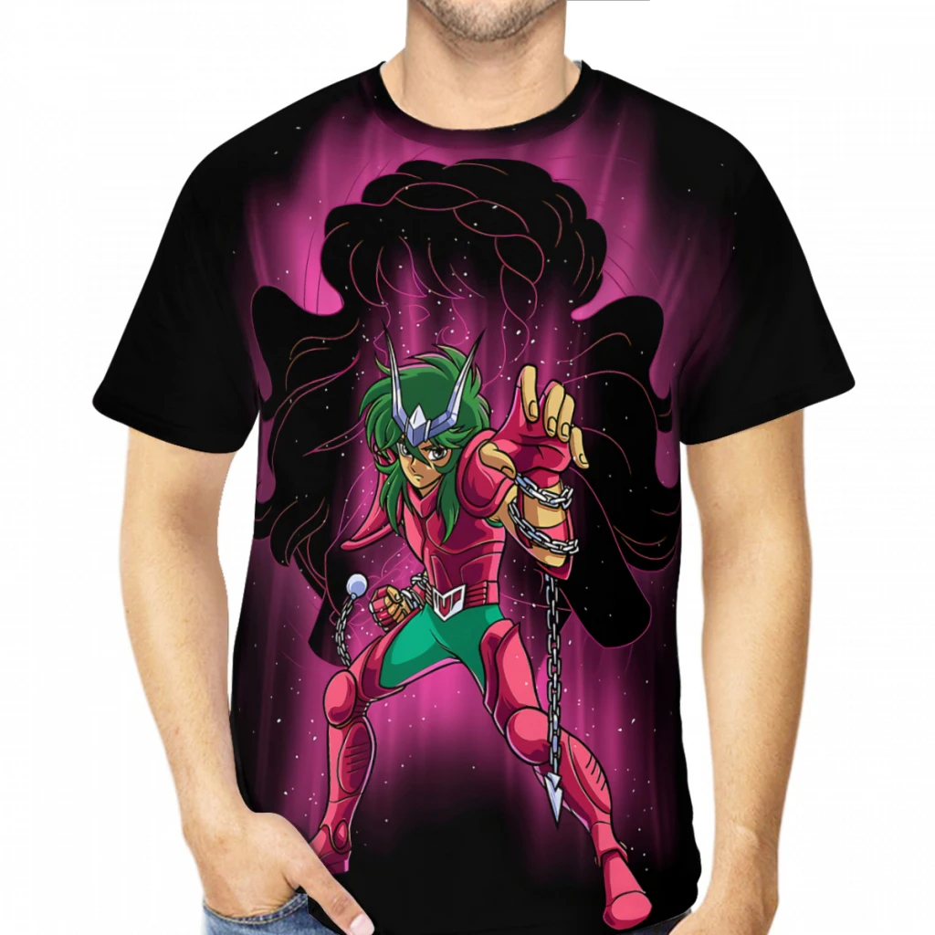 

Мужская летняя футболка с коротким рукавом и 3D принтом