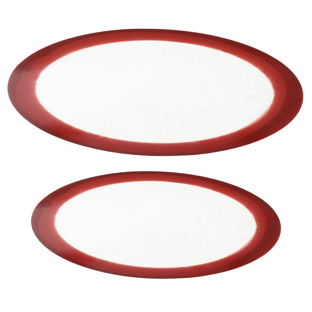 

Mat Baking Silicone Sheet Liner Dough Round Cookie Microwave Pie Liners Rolling Fondant Reusable Sheets Mats Pizza Non Cake