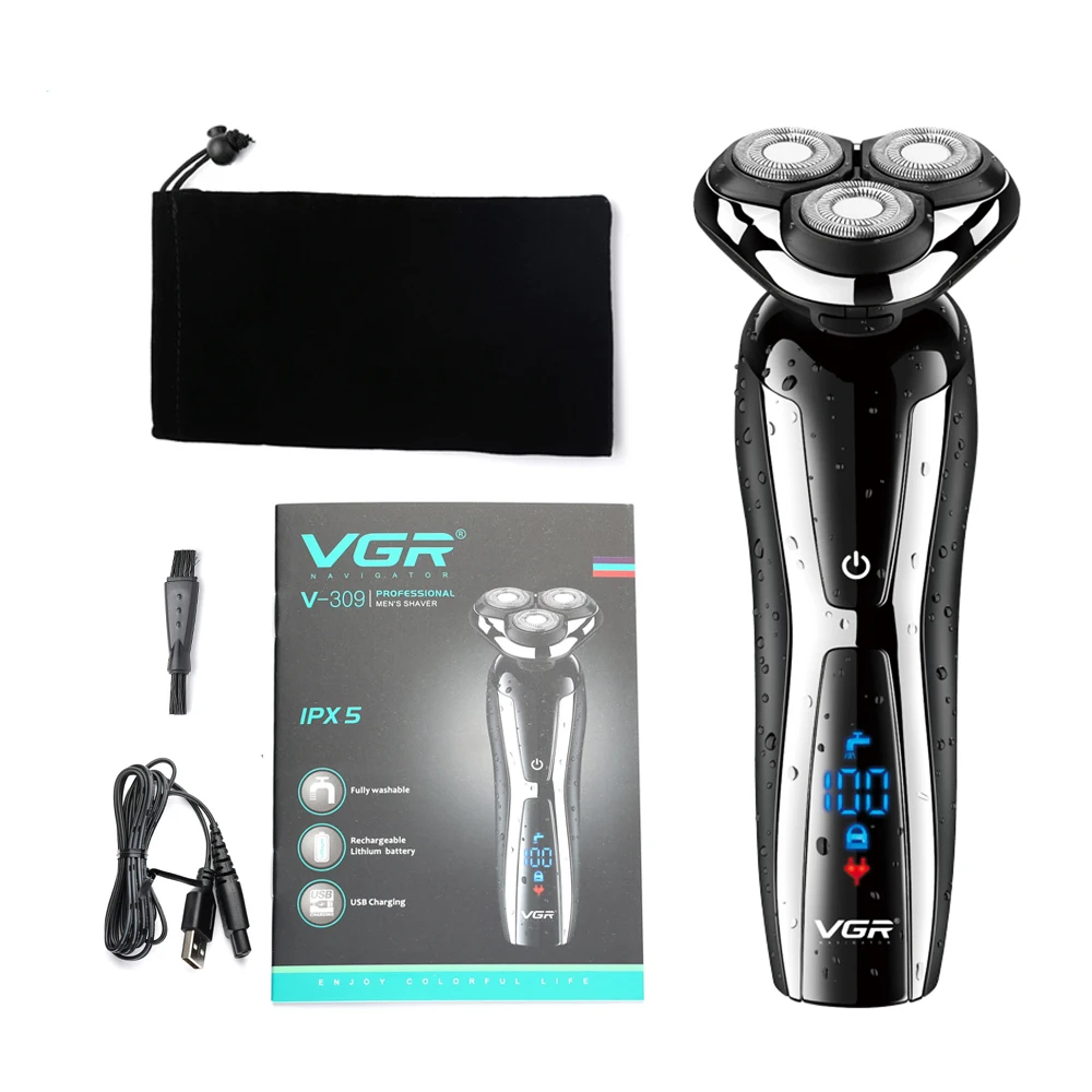 VGR Rasor Clipper Trimmer for Groin Epilator Pubic Hair Removal Intimate Areas Places Part Haircut New Safety Razor Man Shaving enlarge