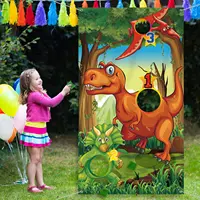 Dinosaur Party Supplies Birthday Decorations Dinosaur Party Dinosaur Toss Games Fun Bean Bag Game Sets Teenagers Dinosaur Party