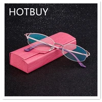hot sale new brand womens reading glasses anti blu ray fashion casual half glasses blue light blocking glasses
