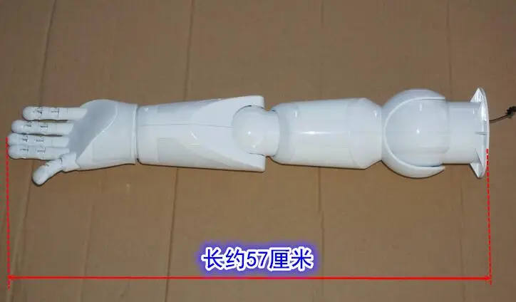 

Высококлассный робот-Бионический манипулятор руки пальцы/длина 57 см с одним сервоприводом для автобуса 60 кг и четырьмя сервоприводами 20 кг