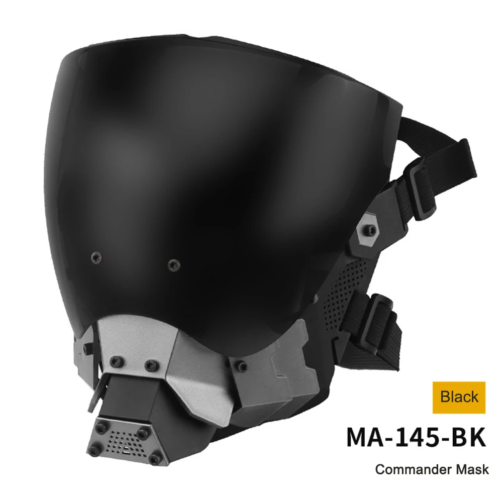 Тактическая маска командира киберпанка