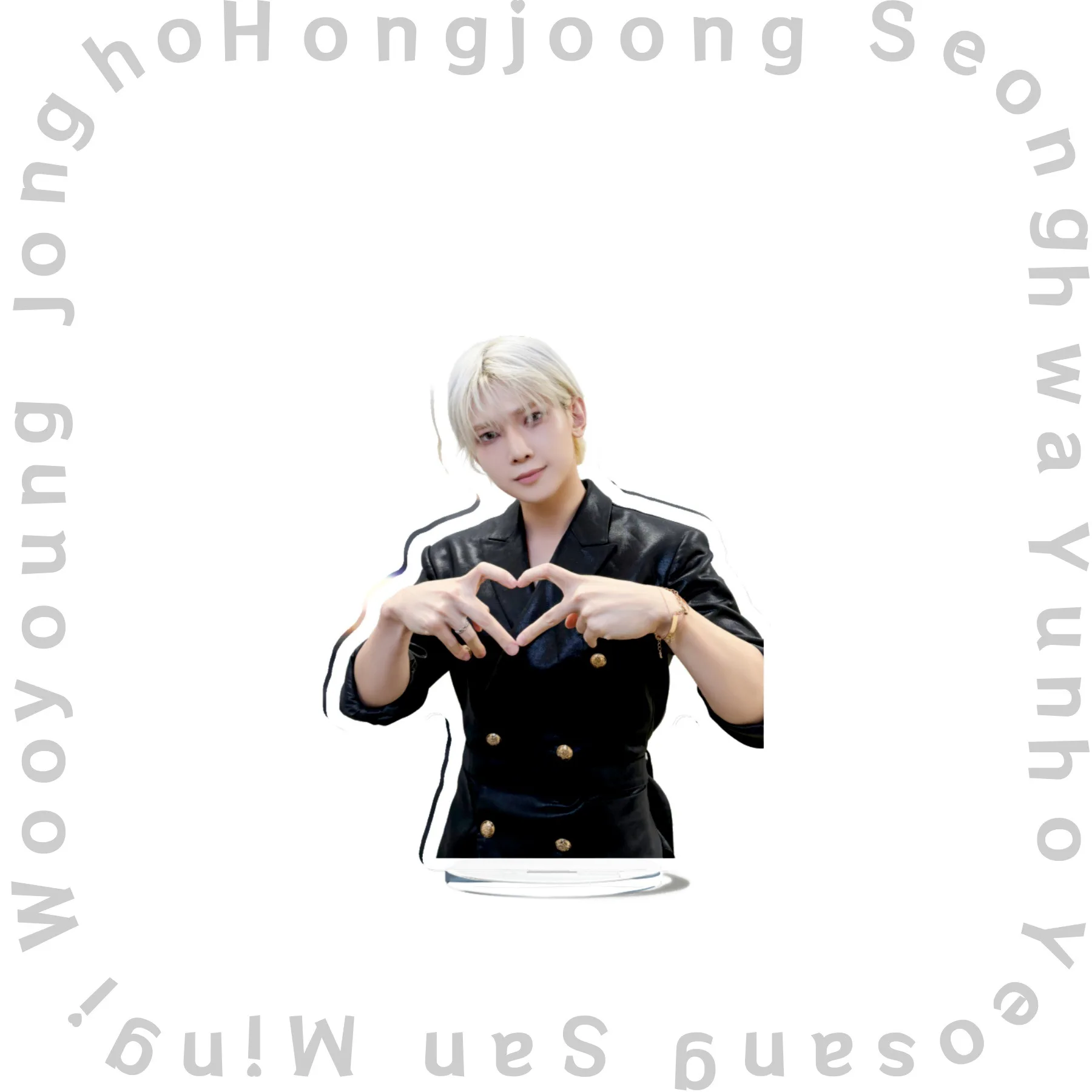 

Декоративные тарелки ATEEZ Yeosang Yunho Mingi Jongho Wooyoung San Hongjoong