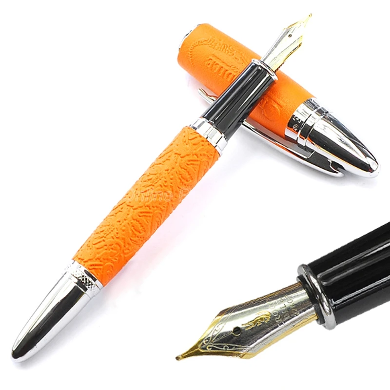 

Crocodile Orange Skin Pattern M Nib Fountain Pen CF108