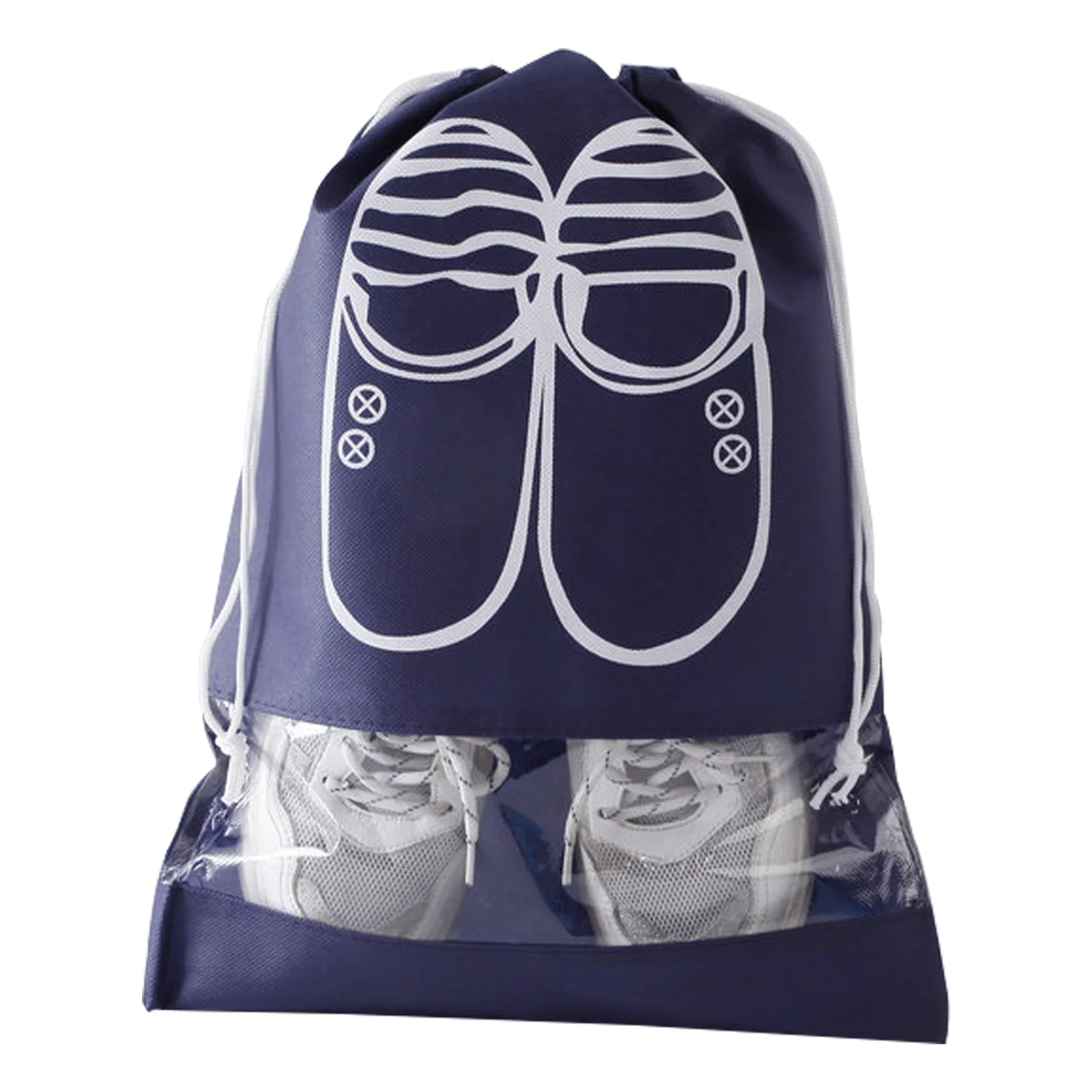 

5pcs Household Waterproof Shoe Bag Water Travel Portable Storage Bag Dustproof Drawstring Bag Travel Storage Bag