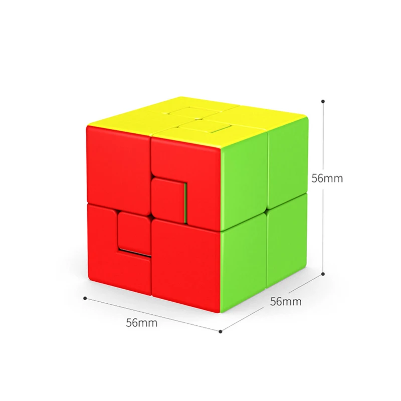 [Picube] MoYu Meilong Puppet One Pupped Two 2x2 3x3 Bandaged Magic Cubes 2x2x2 3x3x3 Cubo Magico Speed Puzzle Game Kids Fun Toy |