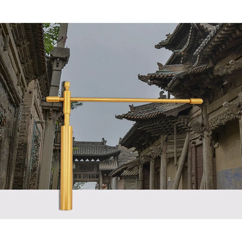 Dowsing стержни гибкое вращение медные гадания инструменты выдвижные портативные