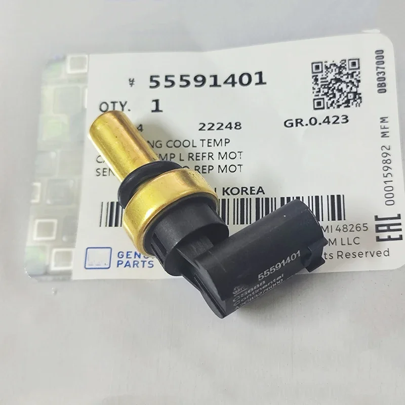 

Датчик температуры охлаждающей жидкости двигателя для Chevrolet Cruze Orlando Trax Sonic Vauxhall Opel Astra OEM # 55591401 55353807 5563530