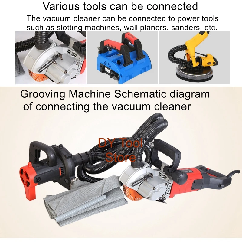 Dual-purpose industrial-grade vacuum cleaner, blowing and suction blower, grinding machine, dust-removing blowing and suction
