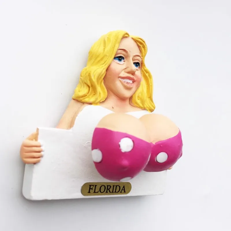 Американское бикини сувениры для путешествий креативные ремесла магниты на