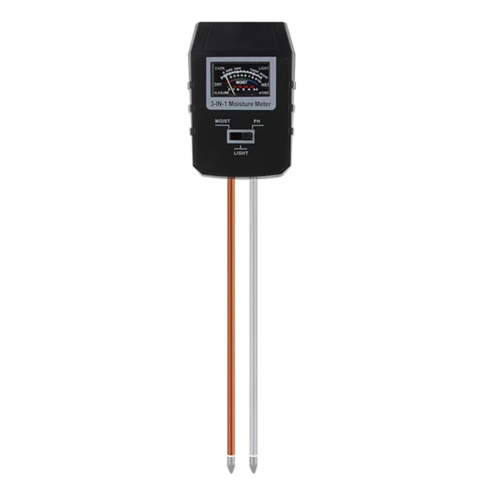 

Hygrometer Soil Tester Durable And Practical Easy To Use Farm Garden Humidity Measurement Illuminance Soil Meter