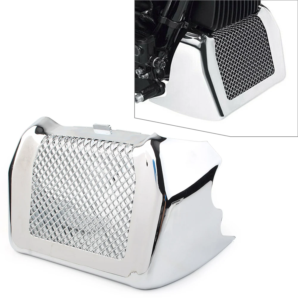 Хромированные комплекты крышек масляного радиатора мотоцикла для Harley Touring FLHR FLHRC