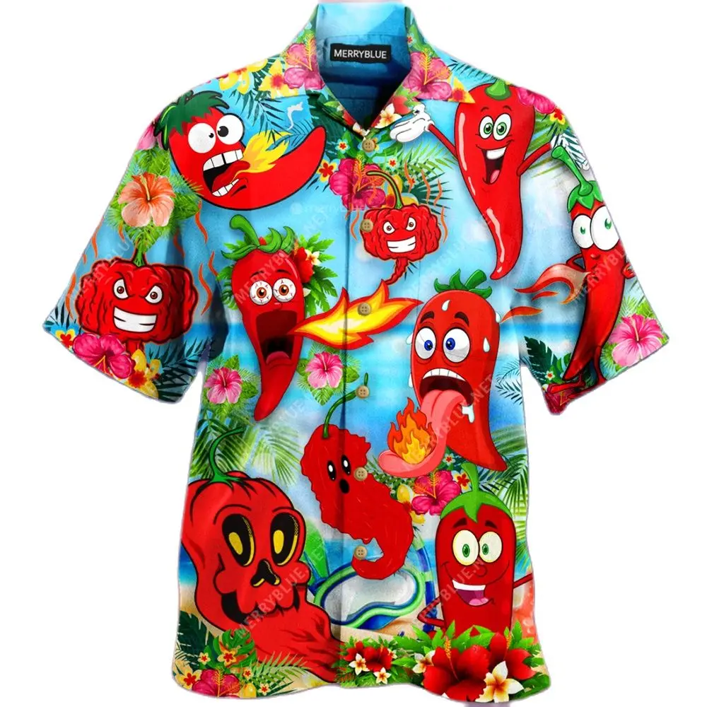 

Hawaiian Men's Shirts Alien Short Sleeve Cuban Shirts 3d Summer Vacation Button Up Top for Men and Women New Streetwear Clothes