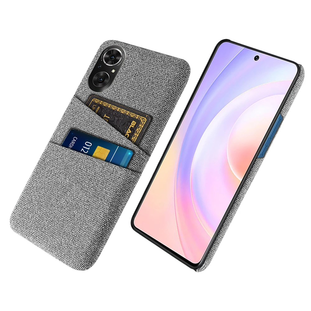 

Cloth Case For Cover Huawei Nova 9 SE Case For Huawei Nova 9 SE 8 8i Fabric Dual Card Phone Cover For Huawei Nova 9 SE Fundas