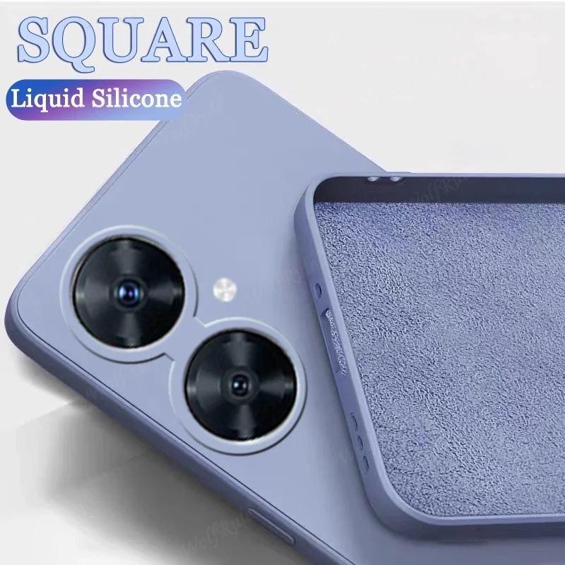 For Huawei Nova 11i Case Cover Huawei Nova 11i Capa Original Back Shockproof TPU Liquid Silicone Soft For Fundas Huawei Nova 11i