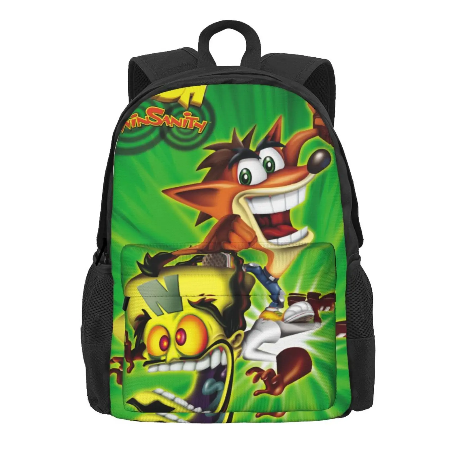 

Crash Bandicoot 12 school bags Backpack Men School Mens Backpacks Bag Ita Bag Travel Female Bag