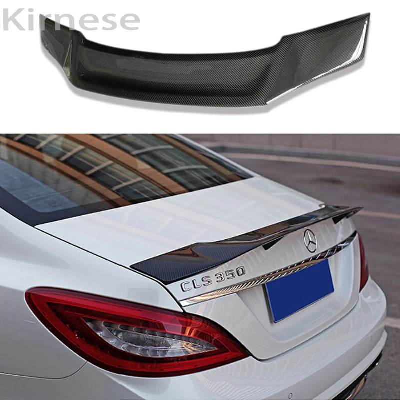 Для Mercedes CLS Class W218 спойлер из углеродного волокна стиль 2011 2012 2013 2014 2015 2016 - Цена: 9599