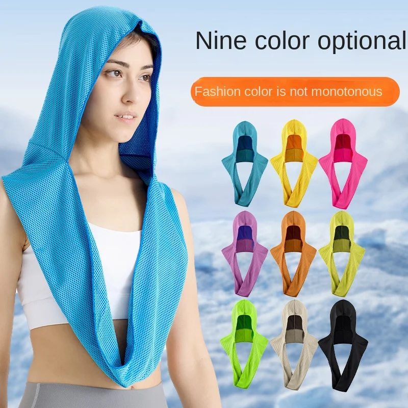 Полотенце для холодных видов спорта солнцезащитный крем фитнеса на открытом