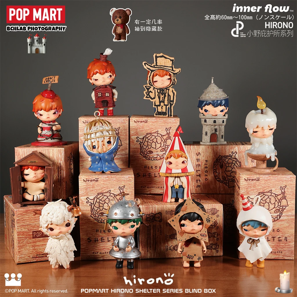 POP MART Hirono Shelter серия фигурки | AliExpress