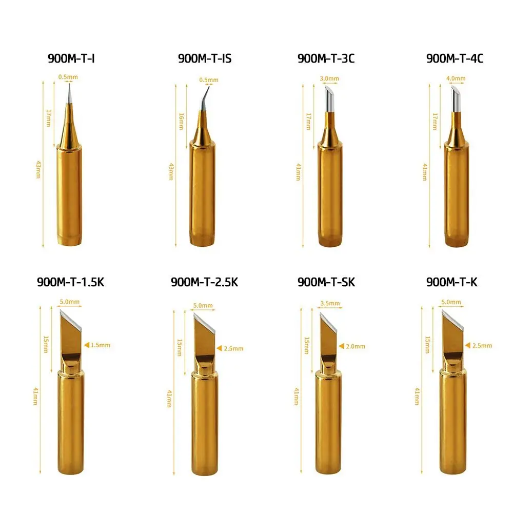 Долговечные Паяльные Жала Золотого Цвета 936 900 М Бескислородная Медь