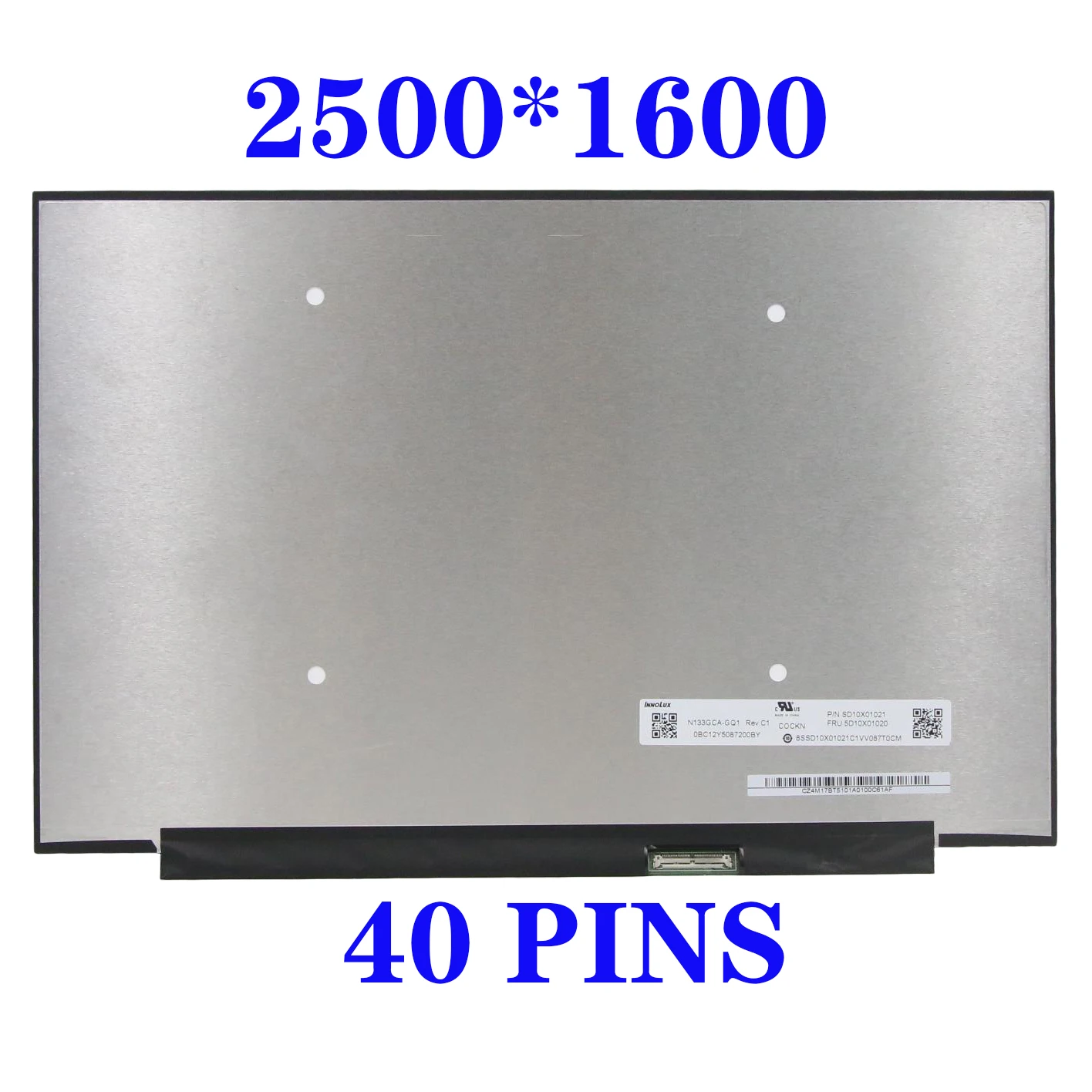 

10,1-дюймовый планшетофон для ноутбука Lenovo ThinkBook 13s G2 ITL 13s G3 ACN с ЖК-экраном