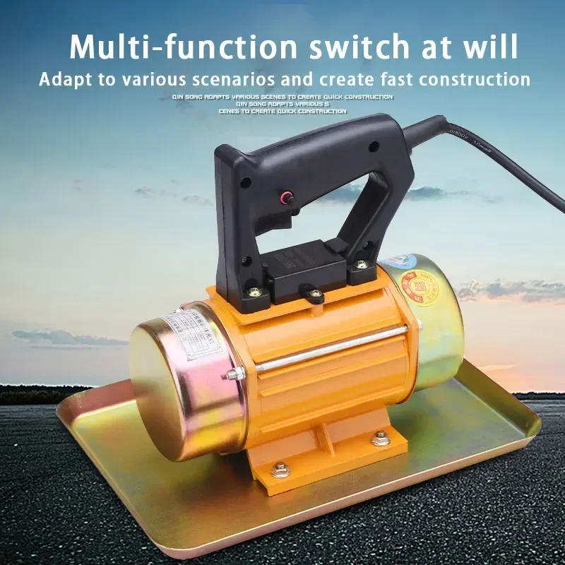 Портативный бетонный шпатель небольшая прикрепленная пластина вибратор