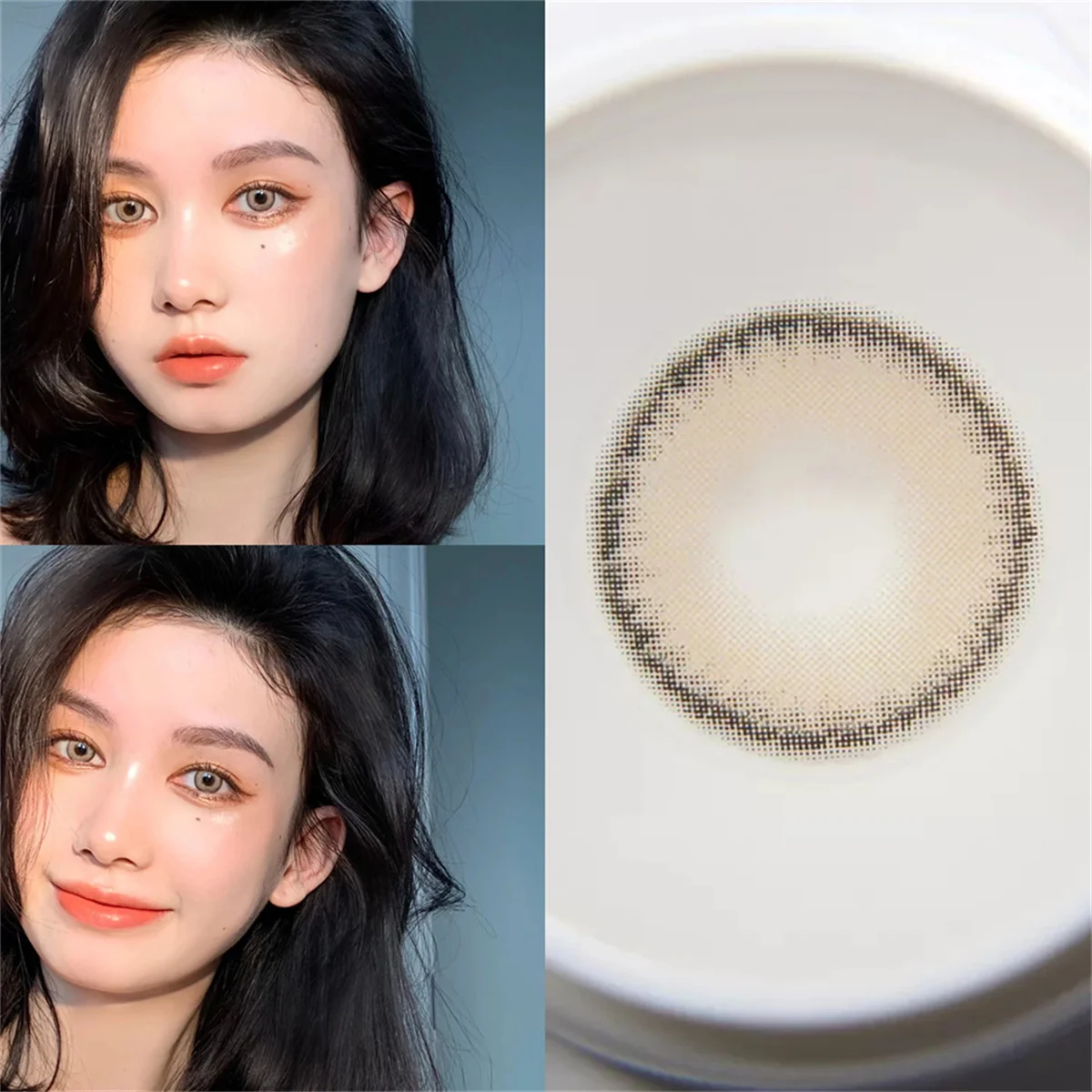 Цветные контактные линзы tuatara для глаз большая красота ученики косметика мягкие