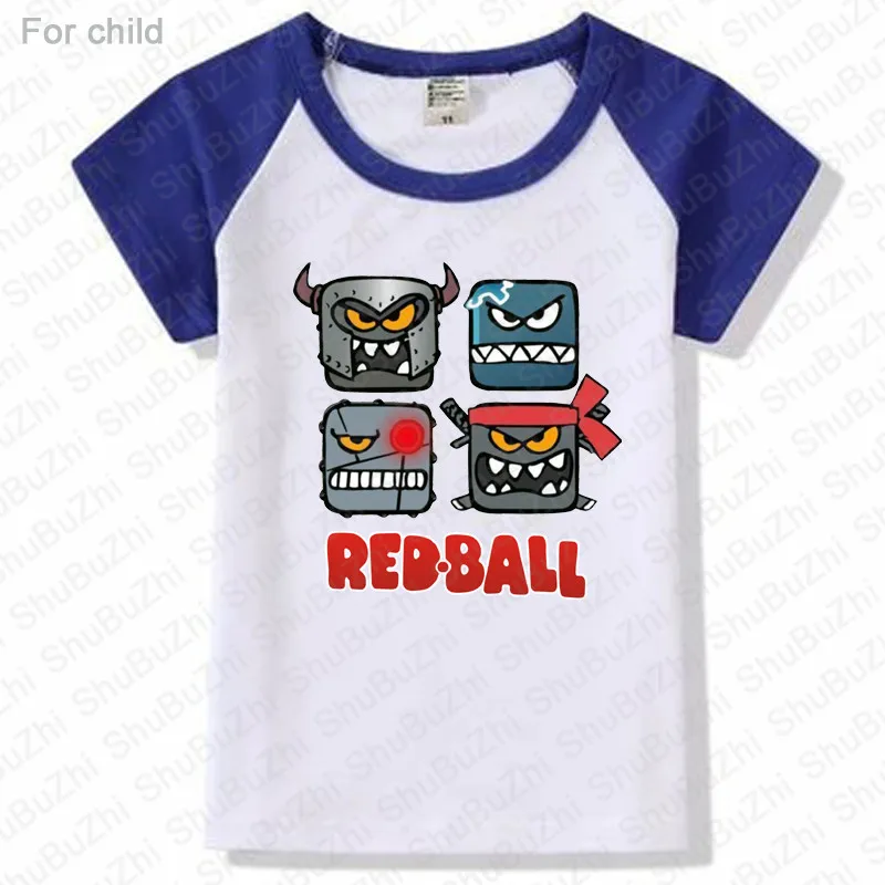 Детская хлопковая Футболка реглан с круглым вырезом 4 шара